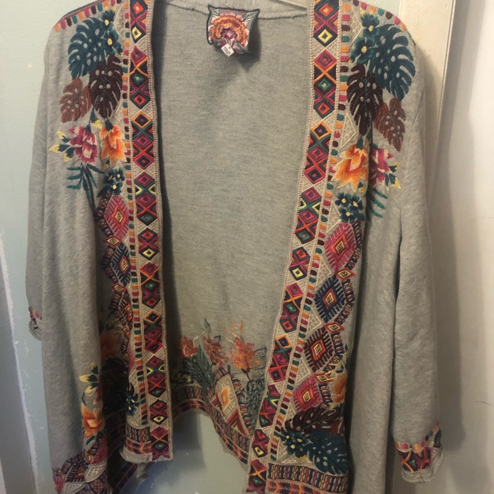 Johnny was xl cardigan